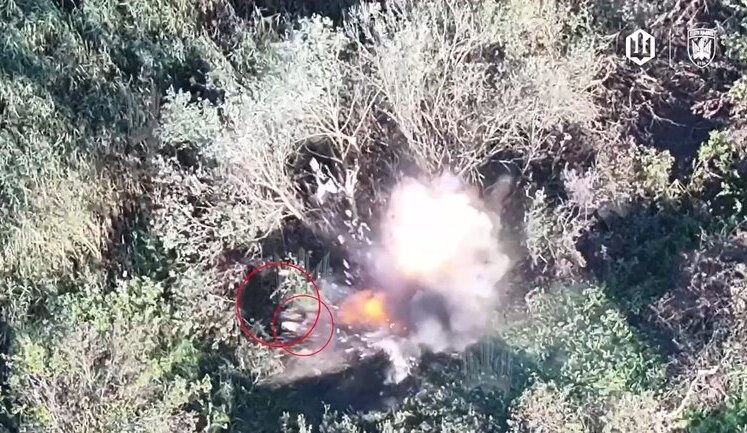 "Птахи Мадяра" знищили позицію окупантів ударним дроном - російські військові розлетілися на шмаття. ВIДЕО