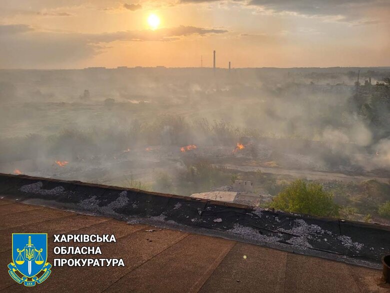 Последствия вражеских обстрелов Купянска 01