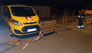 На аварійну бригаду "Київгазу" напали озброєні люди: одного співробітника поранили в ногу. ФОТО
