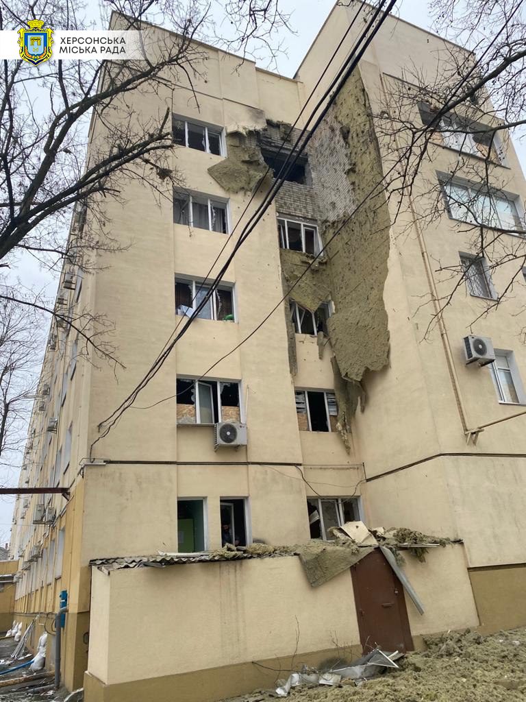Mass shelling of Kherson: number of dead has increased to three 01