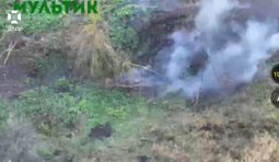 Пограничники бригады Стальная граница уничтожили вражеские укрытия и оккупантов на Курском направлении