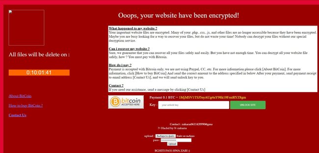 Сайт Минэнергоугля взломали и требуют 10 биткоинов выкупа 01