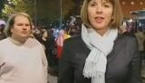 В Британии забавный толстячок самовольно проникает в эфир крупнейших телеканалов. ВИДЕО.