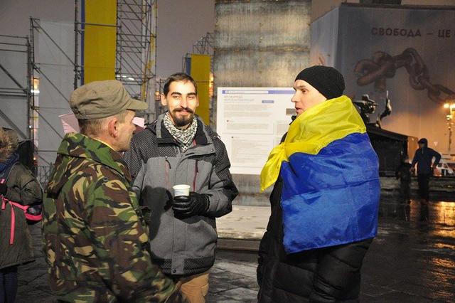 На Майдані відбулася акція памяті, присвячена початку Революції гідності 03