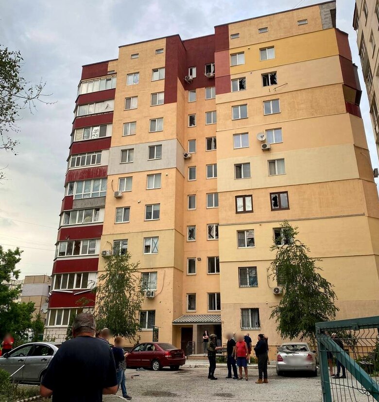 Последствия вражеских обстрелов Херсонщины 02