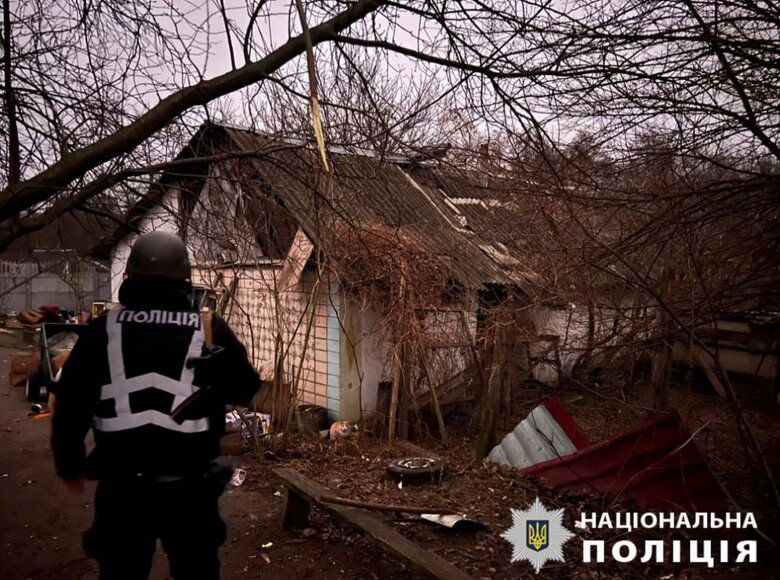 Наслідки обстрілу Київщини 21 січня 2025 року