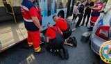 Водитель троллейбуса в Киеве умер за рулем. ФОТОрепортаж