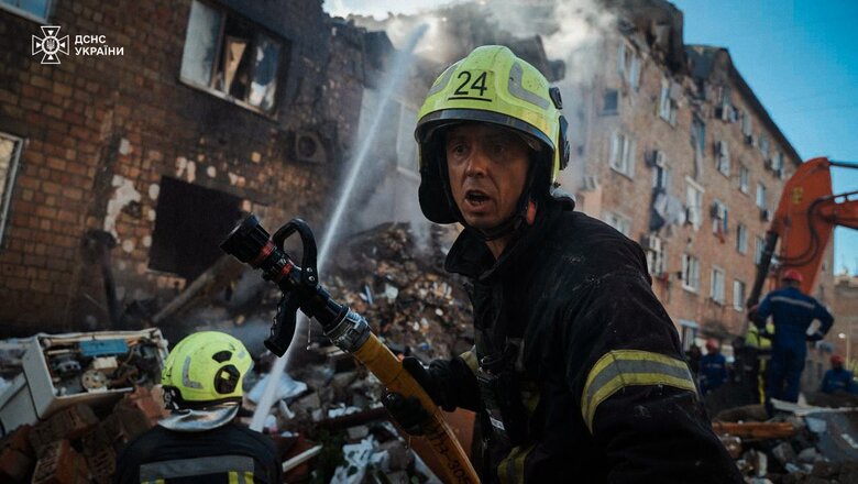 Rescue operations complete after deadly Russian strike on Kyiv