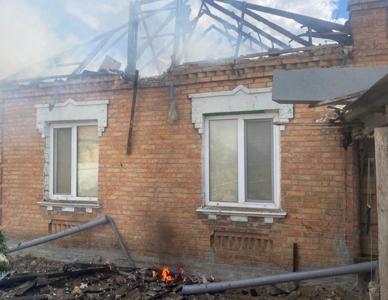 Russian attacks on Dnipropetrovsk region on 9 October