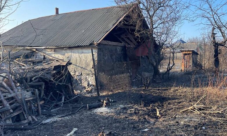 Наслідки обстрілу Куп'янського району 11 лютого 2025 року