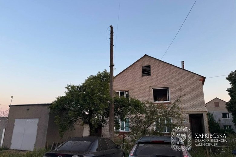 Ізюм після обстрілу