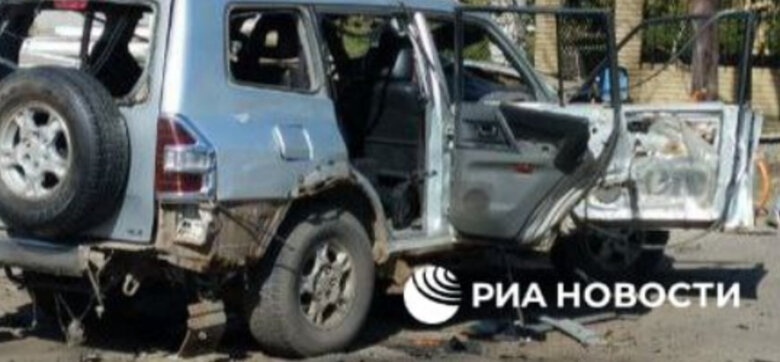 Вибух в окупованому Старобільську