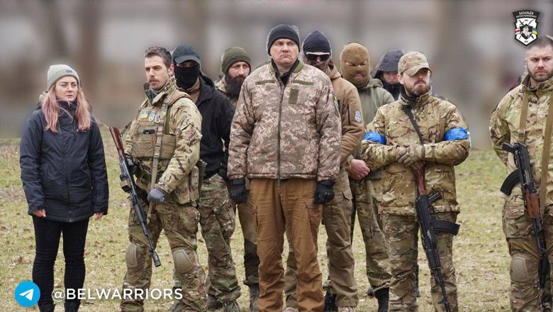 Белоруса Илью Хренова (Литвина), защищавшего Украину от вражеского нашествия, провели в последний путь 09
