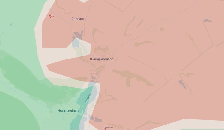 Ворог має просування біля Шандриголового та Свято-Покровського на Донеччині, - DeepState