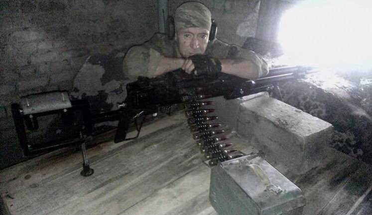 Volunteer Army fighter Hennadii Levytskyi killed in ATO area Aug. 30, - Mykolaiv Governor Savchenko. PHOTO
