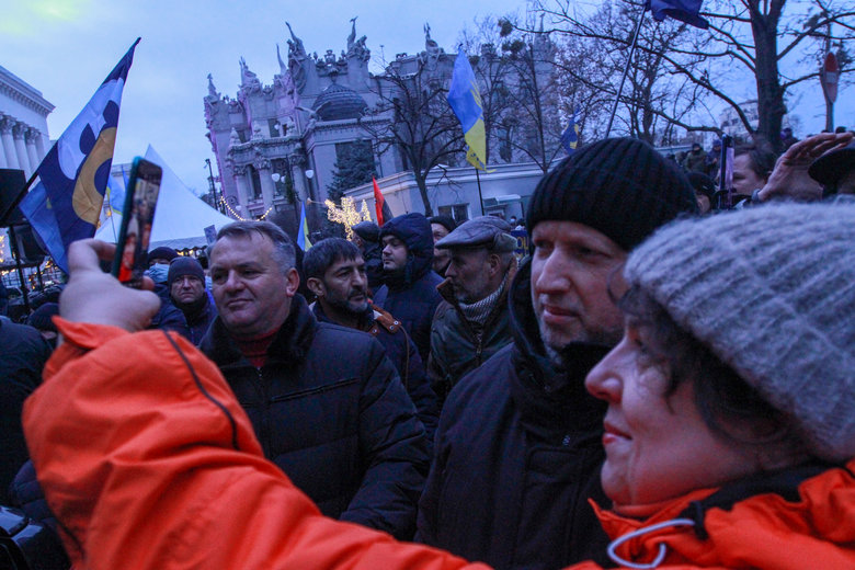 Хода на підтримку Порошенка з-під Печерського суду до Офісу Зеленського 34