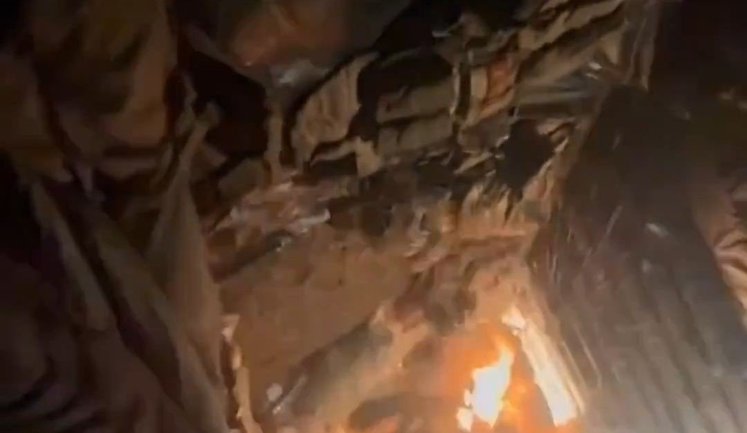 Окупант зафільмував удар українського FPV-дрона по бліндажу, в якому він перебував разом із поплічниками. ВIДЕО