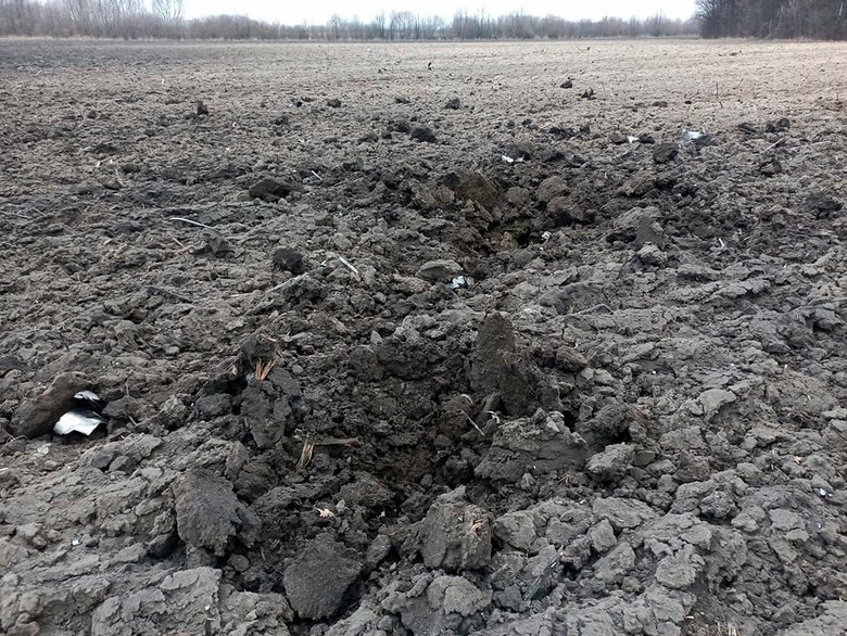 Ночью захватчики нанесли авиаудары по трем селам Житомирщины 01