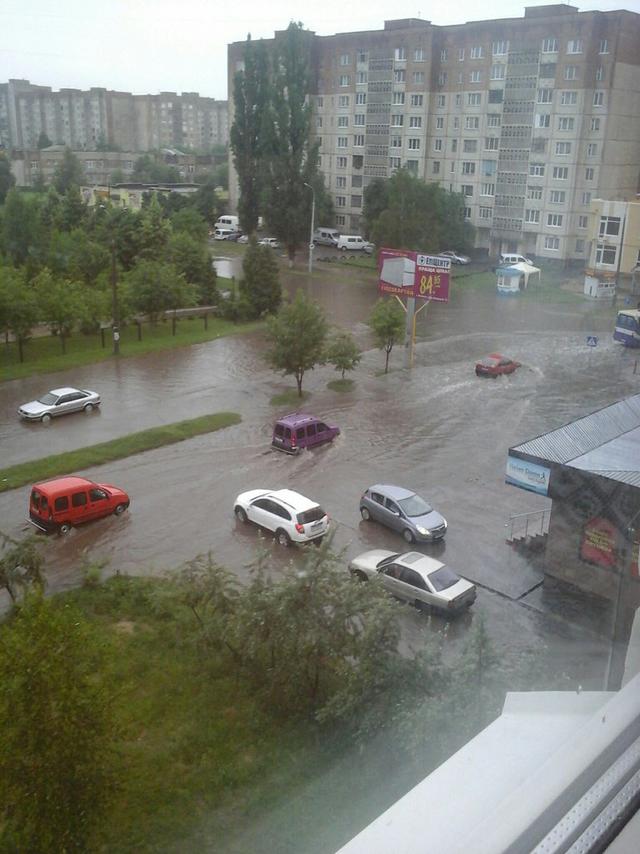 луцк ливень потоп дождь