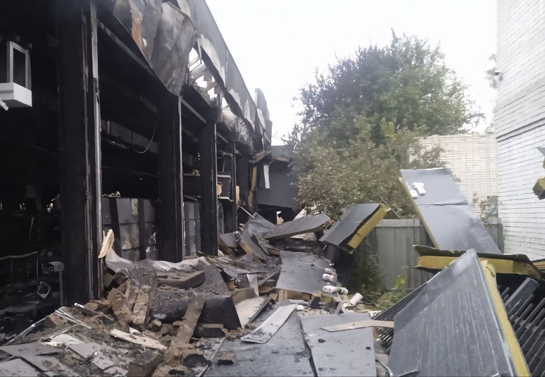 Dnipropetrovsk region after the shelling on 20 October