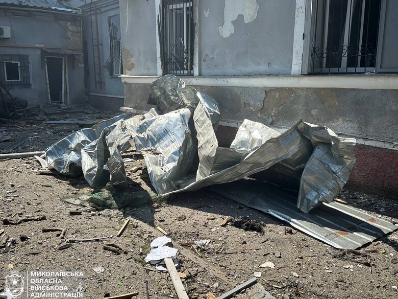 Миколаїв після обстрілу