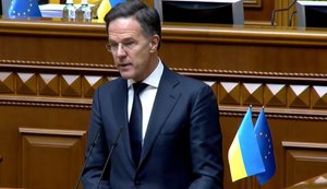 Генсек НАТО Рютте виступив у ВР: "НАТО завжди поряд із Україною. Так було до повномаштабного вторгнення, так залишається і сьогодні". ВIДЕО