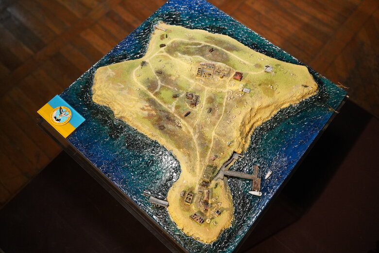 Военная разведка показала военным атташе фильм об освобождении острова Змеиный 09