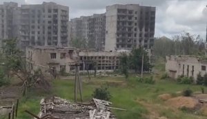 Зруйнований Торецьк: кадри міста. ВIДЕО