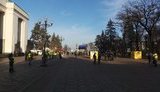 Площа Конституції під Радою спорожніла: мітинг проти земельної реформи завершився. ФОТОфакт