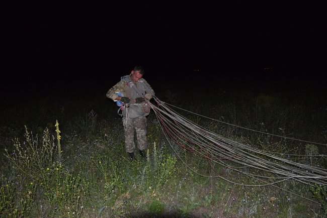 Sea Breeze 2018: marines accomplish night airdrop training mission 05