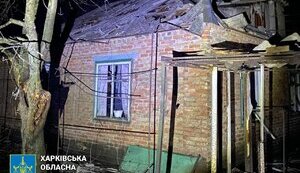 Ввечері російські БпЛА атакували Берестинський район Харківщини: постраждали дві жінки. ФОТО