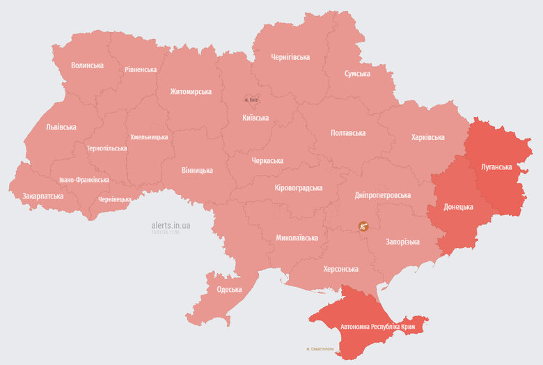 По всей Украине объявляли тревогу из-за взлета вражеского МиГ-31К 01