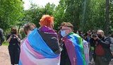 "Вам здається, все незвичне - хвороба?!", - "Транс-марш" прошел в Киеве (Обновлено). ВИДЕО+ФОТОрепортаж