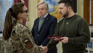 Зеленський вручив державні нагороди жінкам, які відзначилися в захисті суверенітету й територіальної цілісності України. ФОТО
