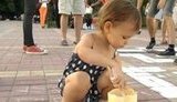 Луганчане нарисовали большую вышиванку: Мы - неотъемлемая часть украинской культуры. + ВИДЕО.