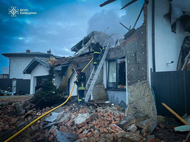 Київщина після обстрілу