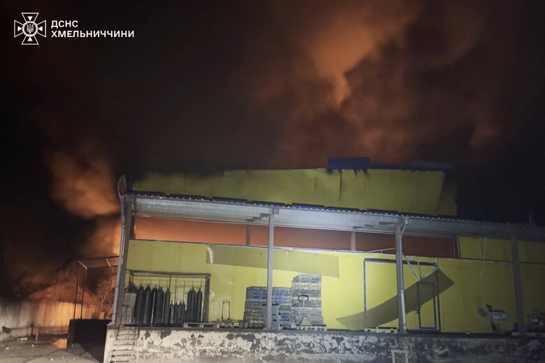 On 21 March, Russian drones attacked the Khmelnytsky region.