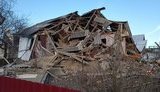 Через вибух газу повністю зруйнований житловий будинок на Львівщині, постраждали 5 осіб, - ДСНС. ФОТО