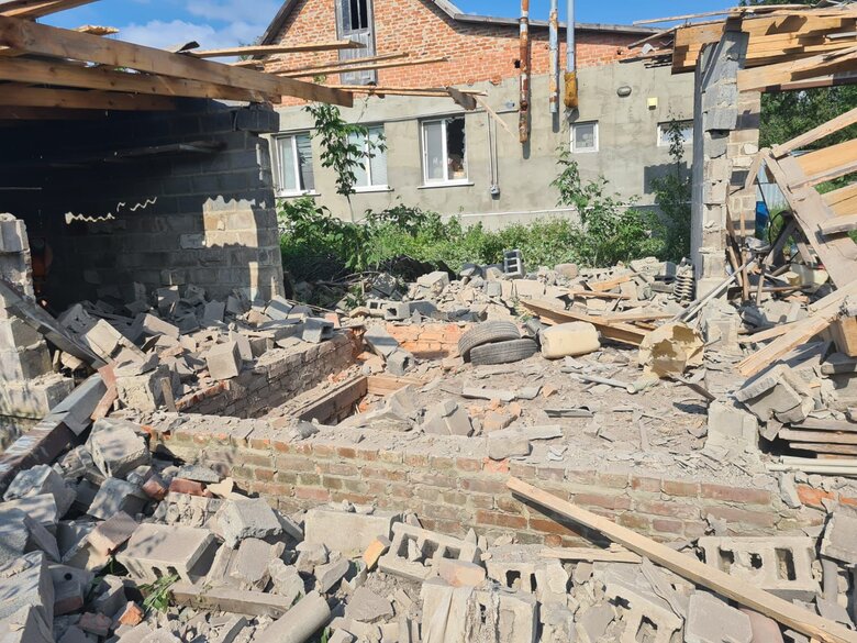 Наслідки ворожих обстрілів Харківщини 09
