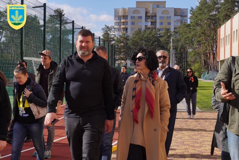 Delegation of Global South countries visited sites of Russian war crimes in Irpin 02