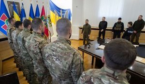 Вы - сильные защитники Украины, - Зеленский наградил бойцов КОРДа. ВИДЕО