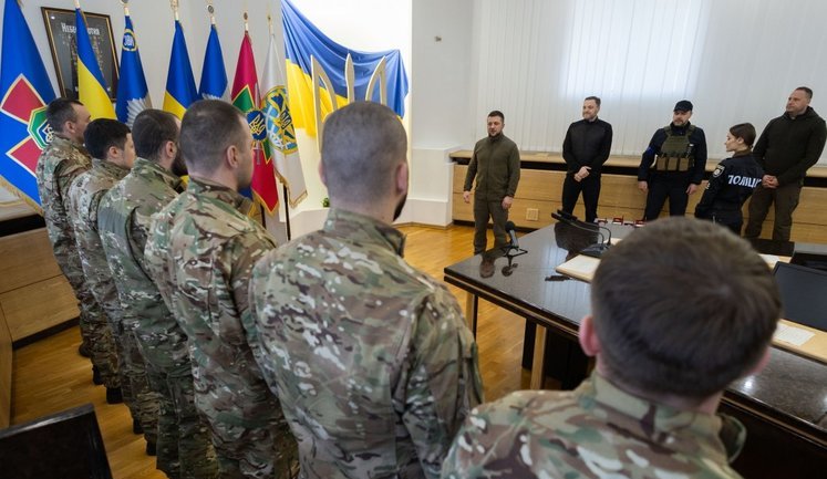 Вы - сильные защитники Украины, - Зеленский наградил бойцов КОРДа. ВИДЕО