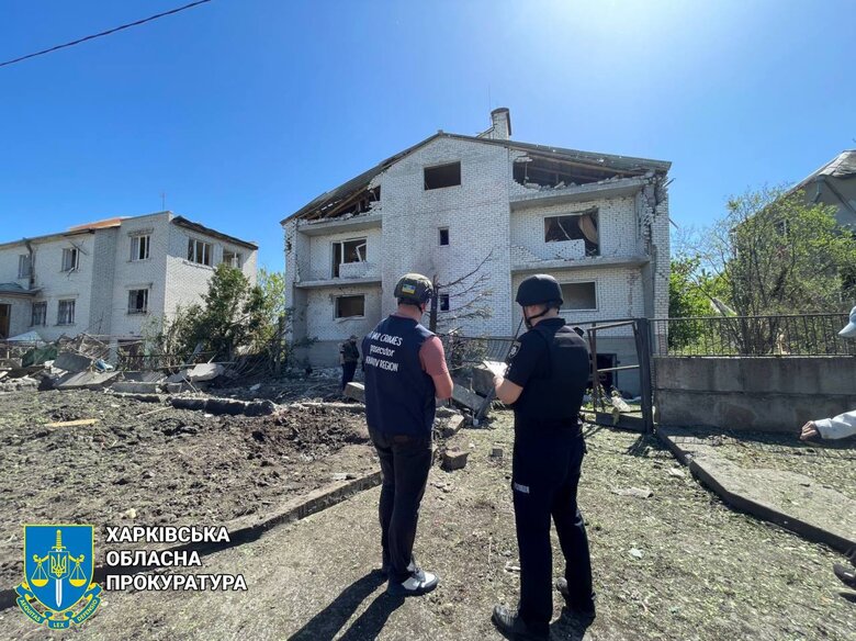 Наслідки обстрілу Харкова