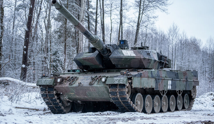 Литва відремонтувала для України пошкоджені на фронті танки Leopard 2. ФОТО