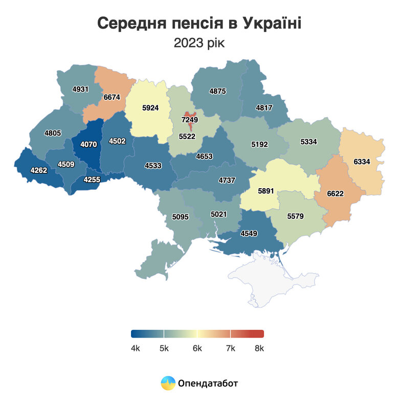 Половина українських пенсіонерів отримують до 4000 грн, - Опендатабот 02