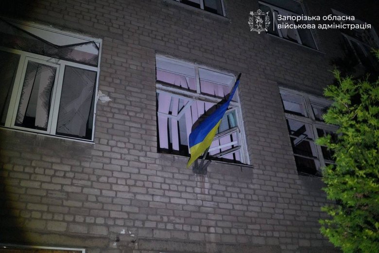 Удар по Запорожью вечером 3 июля