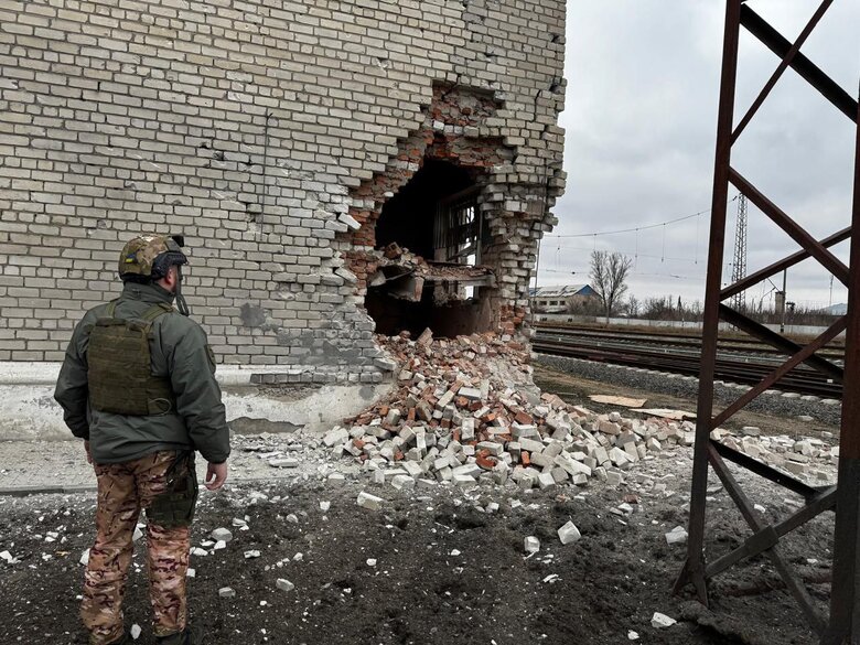 Наслідки обстрілів Донеччини 6 лютого 2025 року