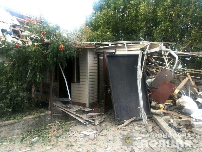 Consequences of enemy shelling in Zaporizhzhia region: rashists destroyed and damaged houses of civilians 03