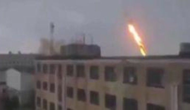 Russian Propaganda Showed Video of Rocket Crash at Baikonur and Called It Shelling of Makiivka by Ukrainian Tochka-U Rocket Complex. VIDEO