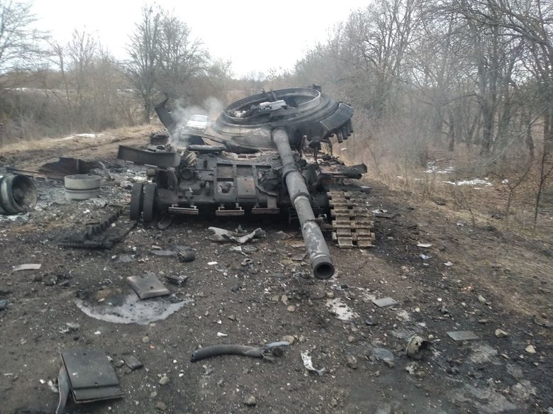 Защитники Украины вдребезги разбили танковую колонну оккупантов в Сумской области, - 93-я ОМБр 02